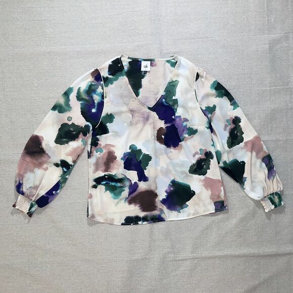CAbi | Mystic Blouse Watercolor Print | Small - Picture 2 of 9